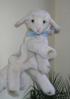 Jolly Lamb Hand Puppet Steiff Jolly Lamm Handpuppe 3485 40 40cm