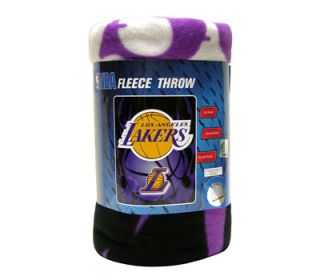Los Angeles Lakers Basketball NBA Fleece Rug Flag Throw Blanket 50X60