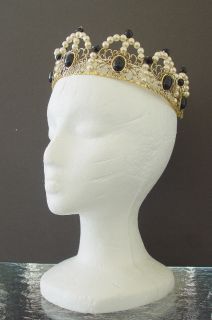Original Tiara Headpiece Hat Headress 4 Renaissance Medieval Dress
