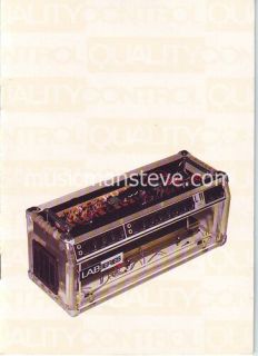 1980s LAB SERIES AMPLIFIER CATALOG pdf (ed or emailed)   cool