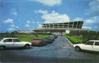 Nigeria Lagos National Theatre Cars 1982
