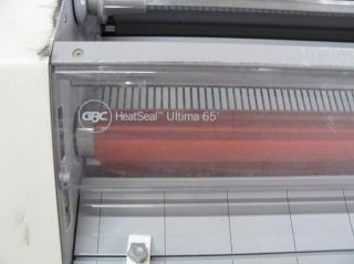 GBC HeatSeal Ultima 65 1 27 inch Adjustable Roll Laminator