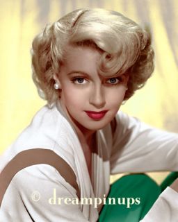 Lana Turner 1943 Dazzling Color Portrait Blonde Waves