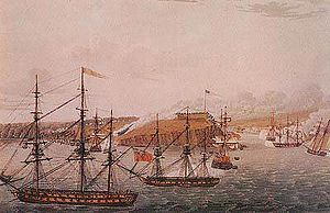 London Newspaper Battle of Fort Oswego Lake Ontario War of 1812