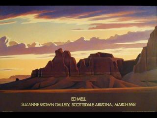 Ed Mell Assortment of 3 Southwest Posters