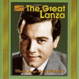 The Great Lanza Original Recordings 1949 51 Mario Lanza Audio CD