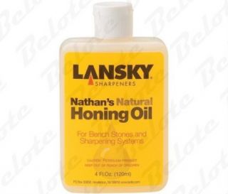 Lansky Sharpener Nathans Natural Honing Oil 4 oz LOL01