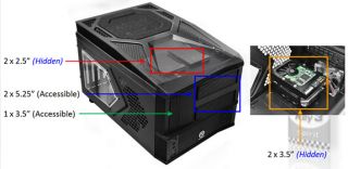 Thermaltake Armor A30 PC Chassis Mini tower Black   Steel, Plastic 7 x