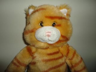 Build A Bear Canada Large Striped Orange Tabby Cat 17in
