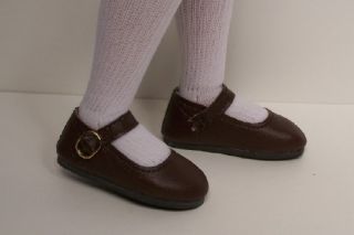 Very DK Brown Basic Doll Shoes for Kish 14 Lark Piper Wren♥