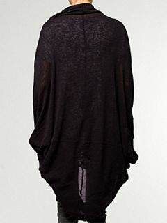 Religion Eloquence cardigan Black   