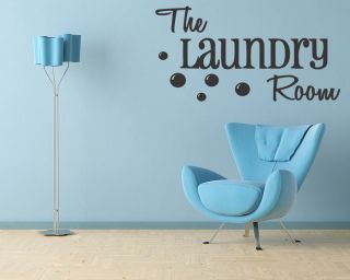 The Laundry Room Vinyl Decal Wall Quote Home Decor Lettering Sticker