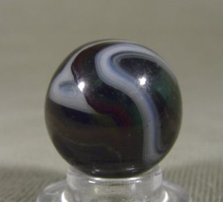 This is a nice pair of vintage swirl marbles that I believe were made
