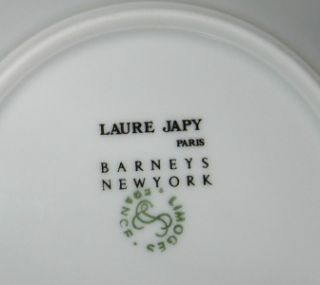 Laure Japy for Barneys New York Lemon Plate w Blue Rim 9