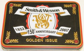 Smith Wesson 150th Anniversary Golden Issue Folding Knife w Collectors