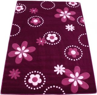 New Persian Modern Weaver 6 x 8 Area Rug Purple Pink