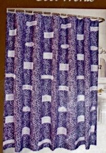 Leopard Fabric Purple Lavender Shower Curtain Girl Fun