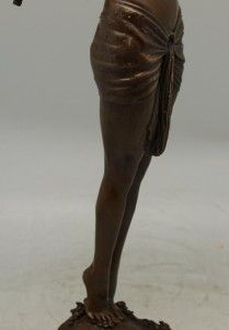 Art Deco Bronze Lady Dancer   The Vine by Harriet Whitney Frishmuth