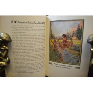 COLOR PRINTS American Indian Fairy Tales 1935 JOHN RAE ART LARNED BOOK