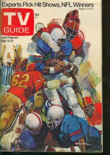 1975 TV Guide The NFL Winners
