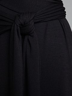 Lauren by Ralph Lauren Kaydence jersey wrap dress Black   