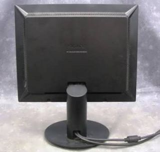 Sony Stylepro SDM S53 15 LCD Flat Panel VGA Monitor Display Black XGA