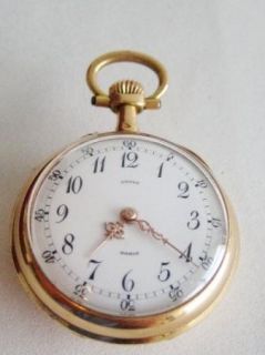 Le Roy Antique French 18K Gold Pocket Watch Box
