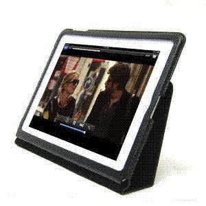 iPad 2 Neogear PU Nappa Leather Padfolio Case w Stand