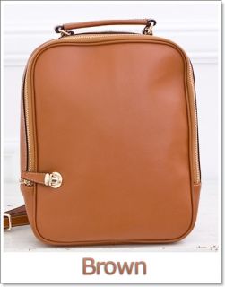 Square Leather Backpacks Shoulder Tote Bags   Handbags for Womens and