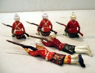 Hill Co Vintage Lead Highlanders Firing in Foreign Service Pith
