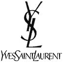 NEW100 Auth Yves Saint Laurent Wool Blk 3BTTN Pinstripe Suit 46