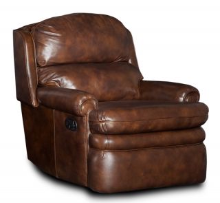 Brown Leather Recliner Arm Chair RC163 089