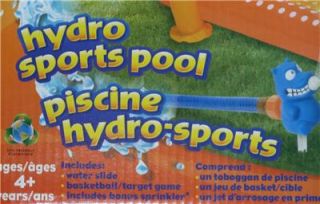New Spray Zone Inflatable Hydro Sports Pool Kids Waterpark Summer