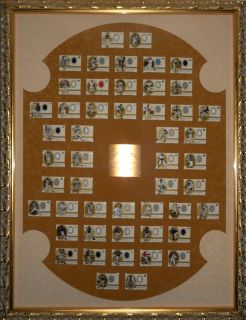 2000 Upper Deck Legends Legendary Jerseys Complete SP Set Framed