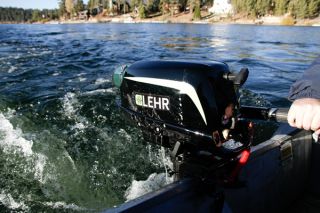 Lehr LP2 5S Propane Powered Outboard Boat Motor 2 5 HP Short Shaft New