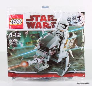 Clone Wars Trooper and Walker Promotional Set Lego 30006 New