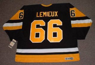 Mario Lemieux Pittsburgh Penguins 1992 Vintage Jersey Medium