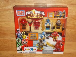 Mega Bloks 5858 Power Rangers Super Samurai Battle Pack I 1 Limited Ed