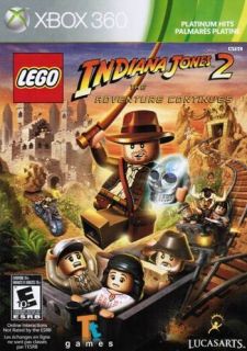 Lego Indiana Jones 2 The Adventure Continues   Crystal Skull XBOX 360