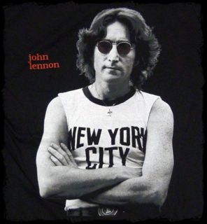John Lennon New York City T Shirt Official Fast SHIP