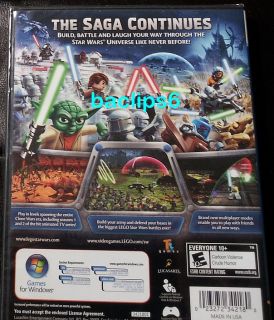 Lego Star Wars III The Clone Wars PC DVD Game New SEALED