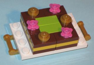 LEGO Custom Food Pastry Bakery + Lime Chocolate Cake 10216 Friends