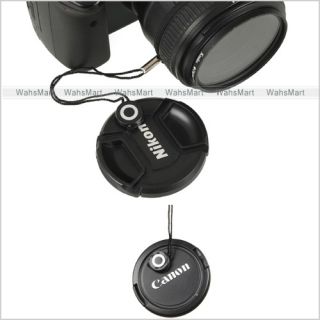 Lens Cap Keeper Safety Holder Leash for Canon EOS 550D 600D 1100D