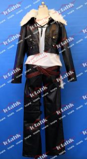 Final Fantasy VIII Squall Leonhart Ver 2 Cosplay Costume Custom Made