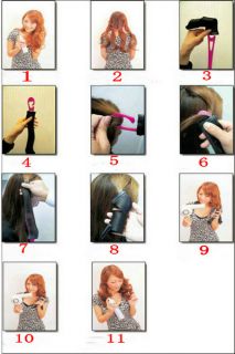 18pcs large salon hair curlers leverag curlformers DIY party magic