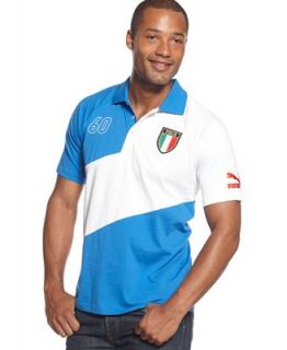 Puma Shirt, Italy Country Badge Polo Shirt