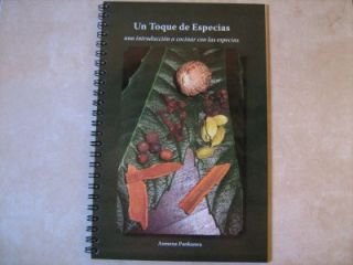 Un Toque de Especias Spanish Especias Libro de Cocina