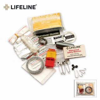 Lifeline Ultralight First Aid Survival Emergency Kit Only Weighs 5oz