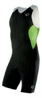 Mens Pearl Izumi Select Triathlon Suit Black Green Flash