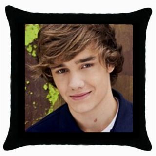 New Hot Liam Payne One Direction Black Cushion Cover Throw Pillow Case